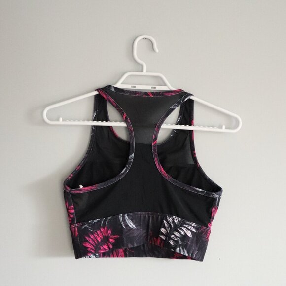 Fabletics Women's Sx XS Marcia High Neck Activewear Mesh Racerback Sports Bra - Picture 2 of 10